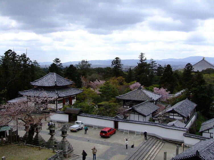 View from Nigatsu-do