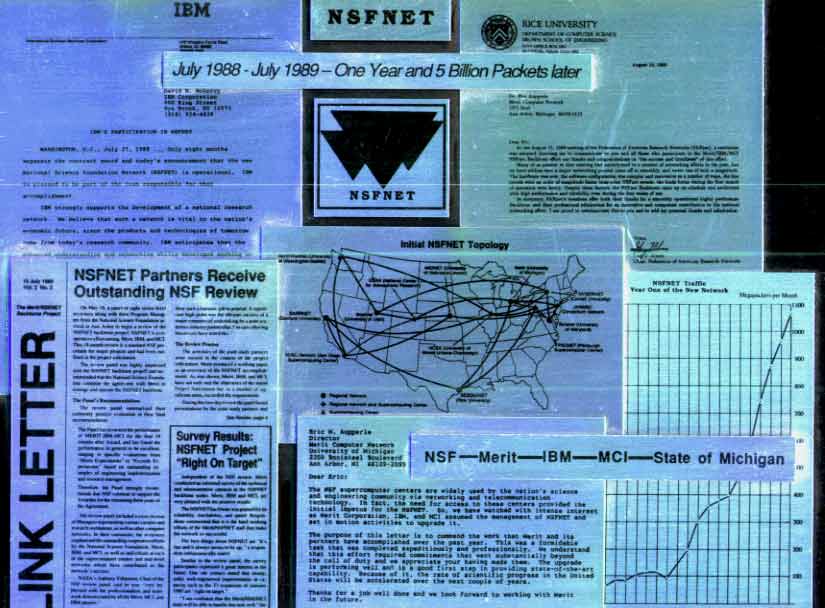 July 1988 - July 1989 -- One year and 5 Billion Packets later